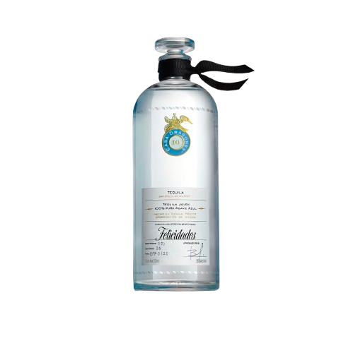 Casa Dragones Tequila bottle with a sleek design and black ribbon, ideal for luxury occasions in Mallorca